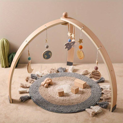 Play Arch Nature Pur – High-quality wooden play arch for babies