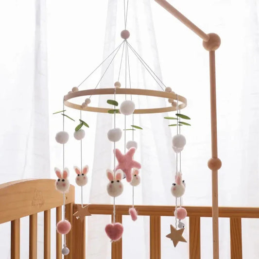 Hässchen Mobile – Verspielte Babyzimmer Dekoration mit Glöckchen