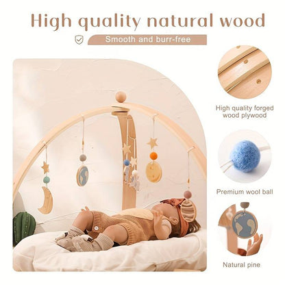 Play Arch Nature Pur – High-quality wooden play arch for babies